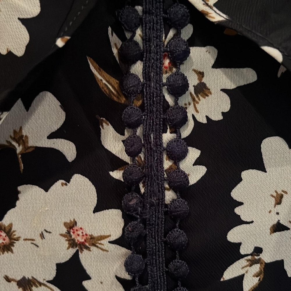 NWOT medium A line dress in deep navy - Picture 3 of 15